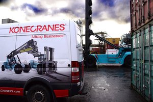 Delivery of First Konecranes Empty Container Handler Delivery of First Konecranes Empty Container Handler