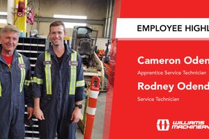 Williams Machinery Technicians – A Father & Son Duo
