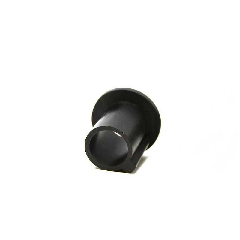 Genuine Bobcat Bushing for Seat Bar, 6680441 showing the narrow end.