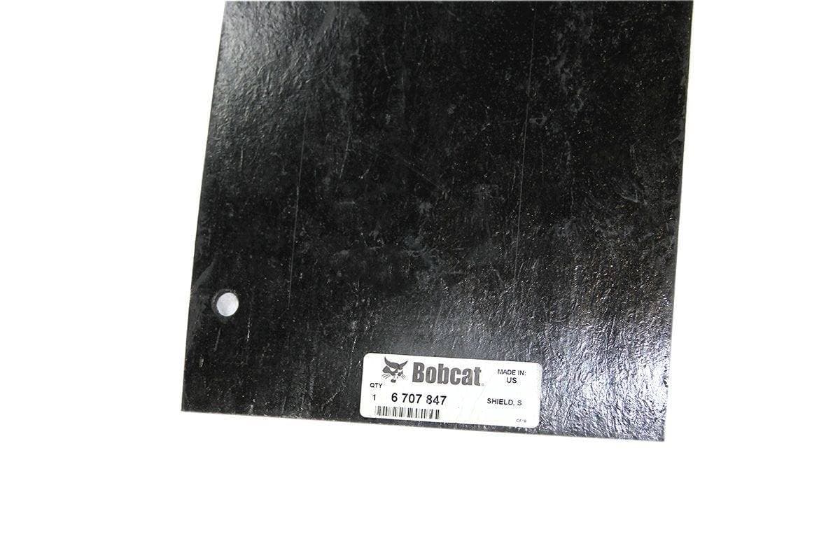 Genuine Bobcat Shield Sweeper Rubber 6707847 showing view 2.