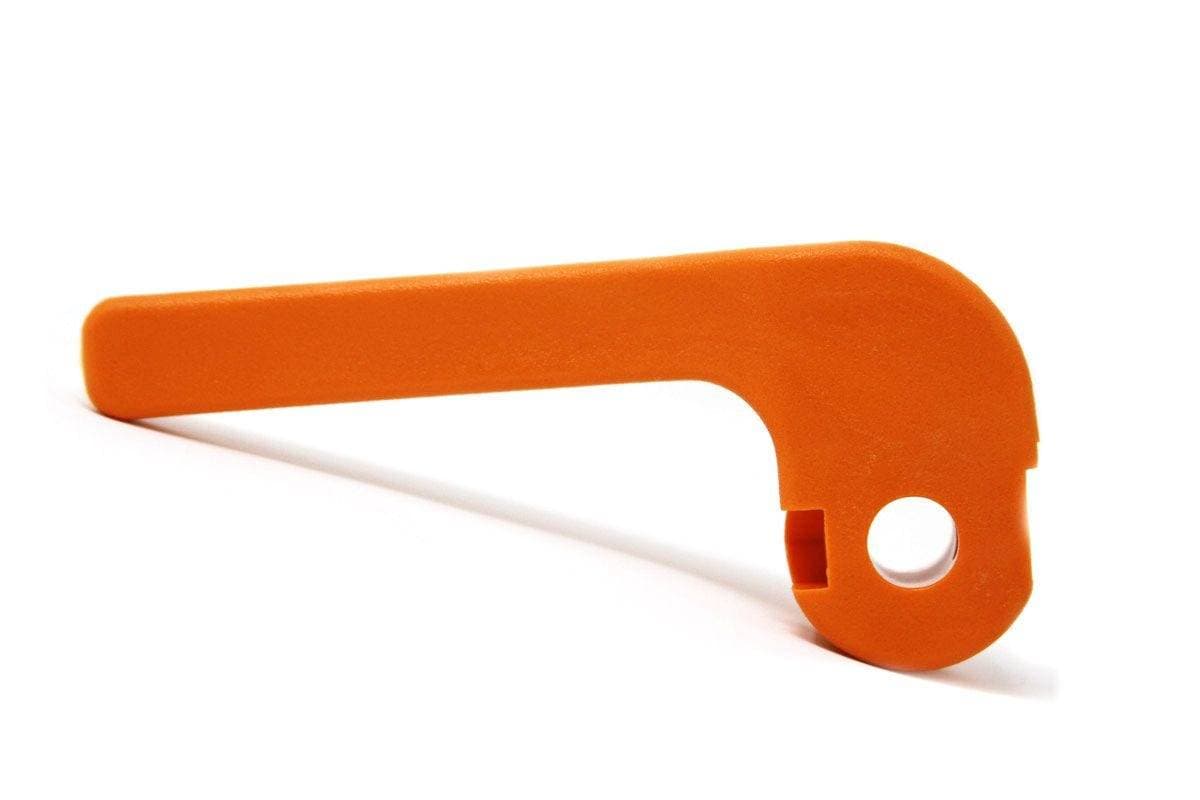 Genuine Bobcat Lever, 7186972, showing left side. 