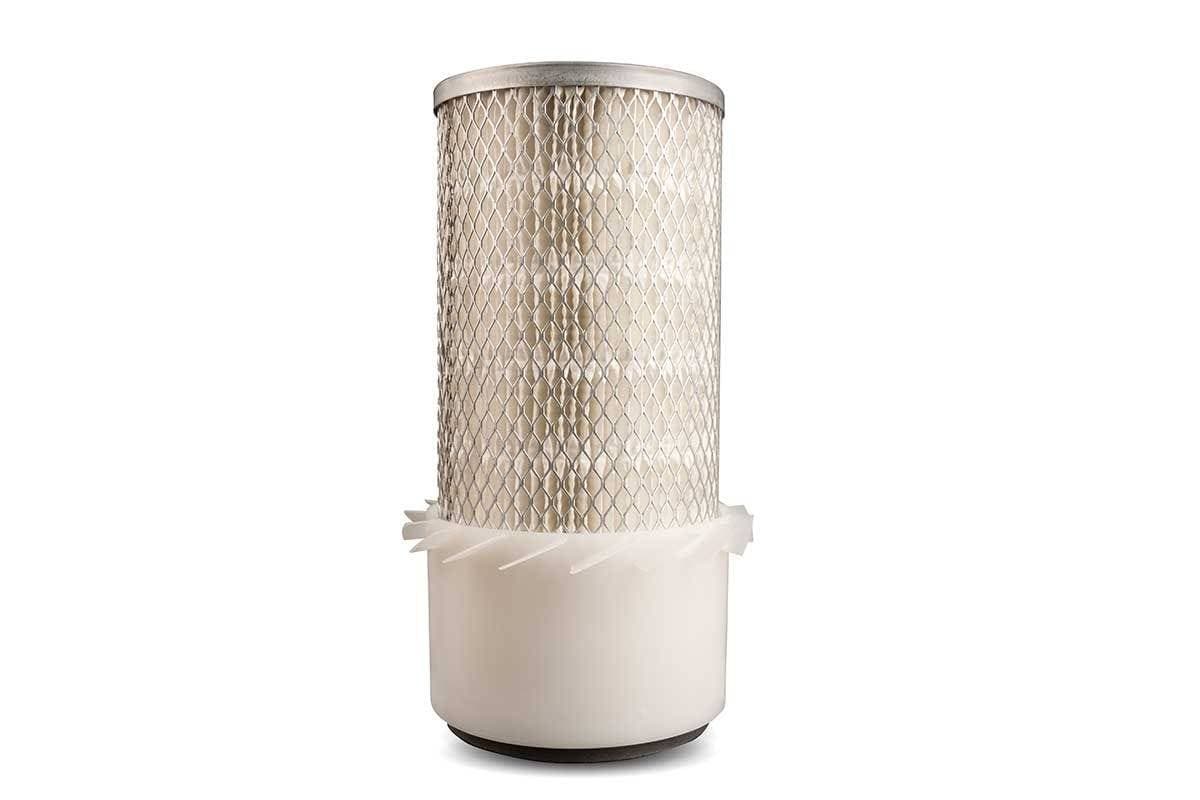 Genuine Bobcat Outer Air Filter, 6598492 shown upright.