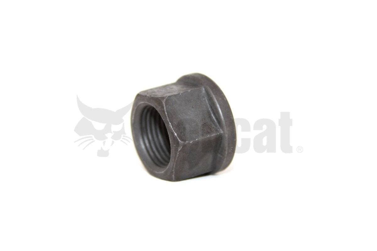 Genuine Bobcat Nut, 6674724 standing on side. 