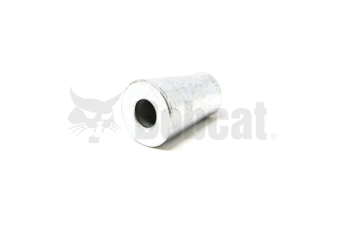 Genuine Bobcat Tapered Spacer, 7110276 for engine mounts showing the wide open end.
