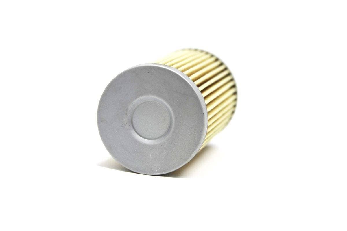 Genuine Bobcat Fuel Filter Cartridge, 6695912, showing closed end.