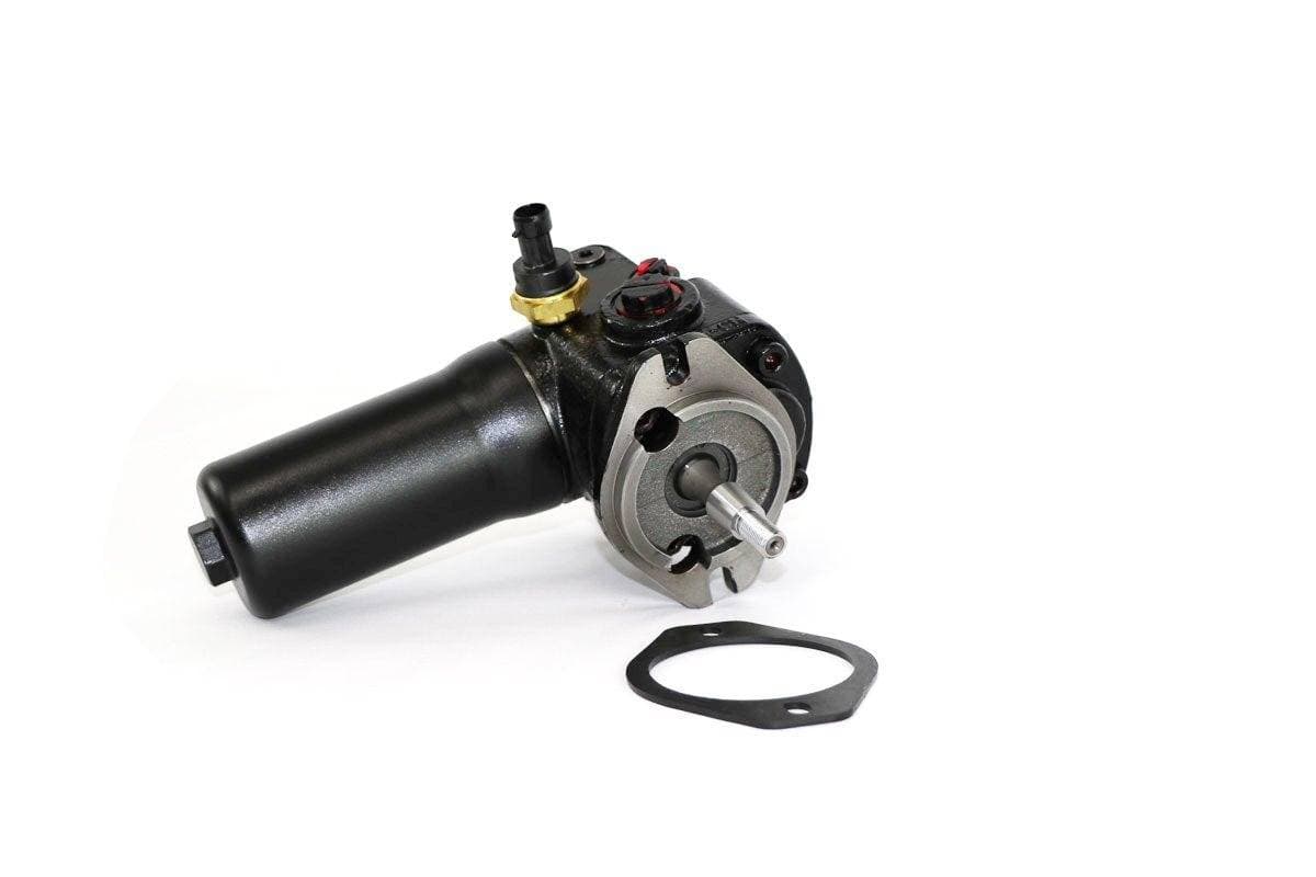 Genuine Bobcat Hydraulic Cooling Fan Motor, 7164320 showing the shaft end.