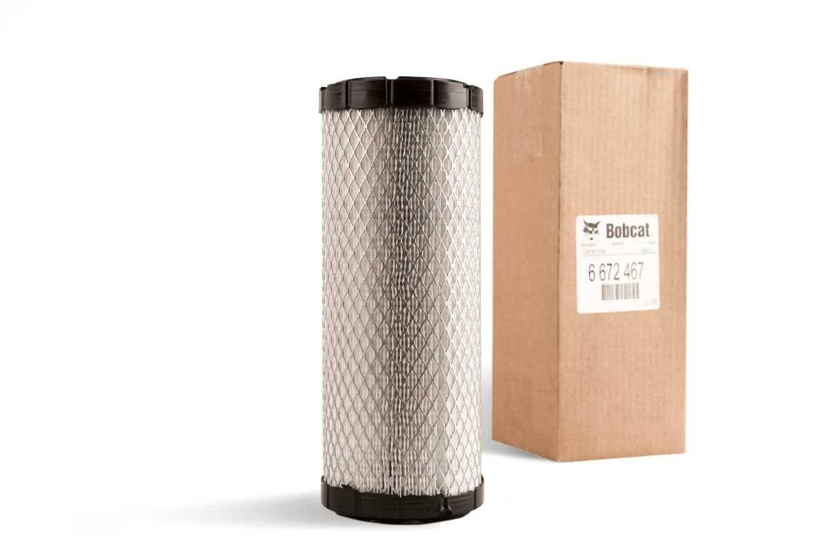 Genuine Bobcat Outer Air Filter 6672467 showing view 1.