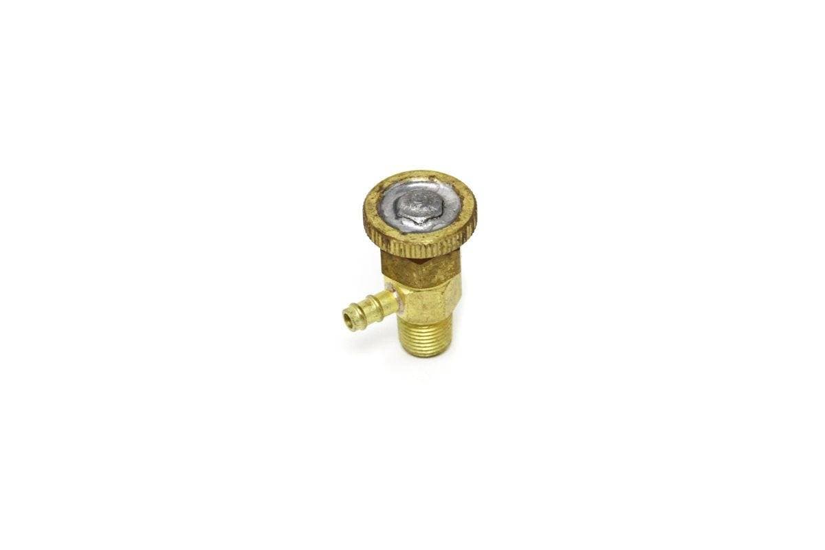 Genuine Bobcat Injector Pump Valve, 6598102 top view of the knob and cock.