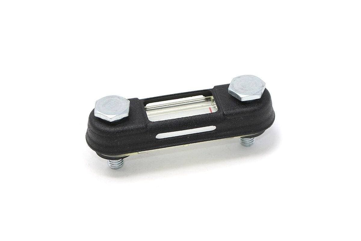 Genuine Bobcat Sight Gauge, 7001421 shown with bolts.