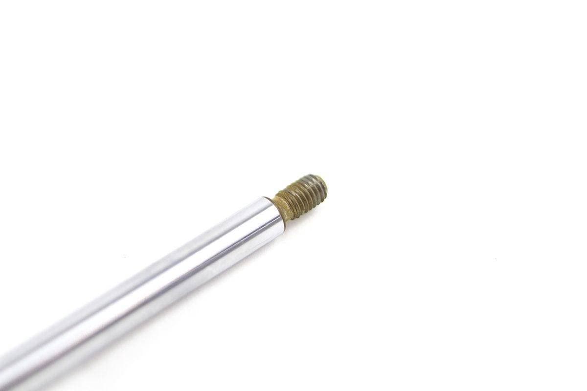 Genuine Bobcat Left Cab Lift Gas Spring, 7157891 showing close up of the threaded end.