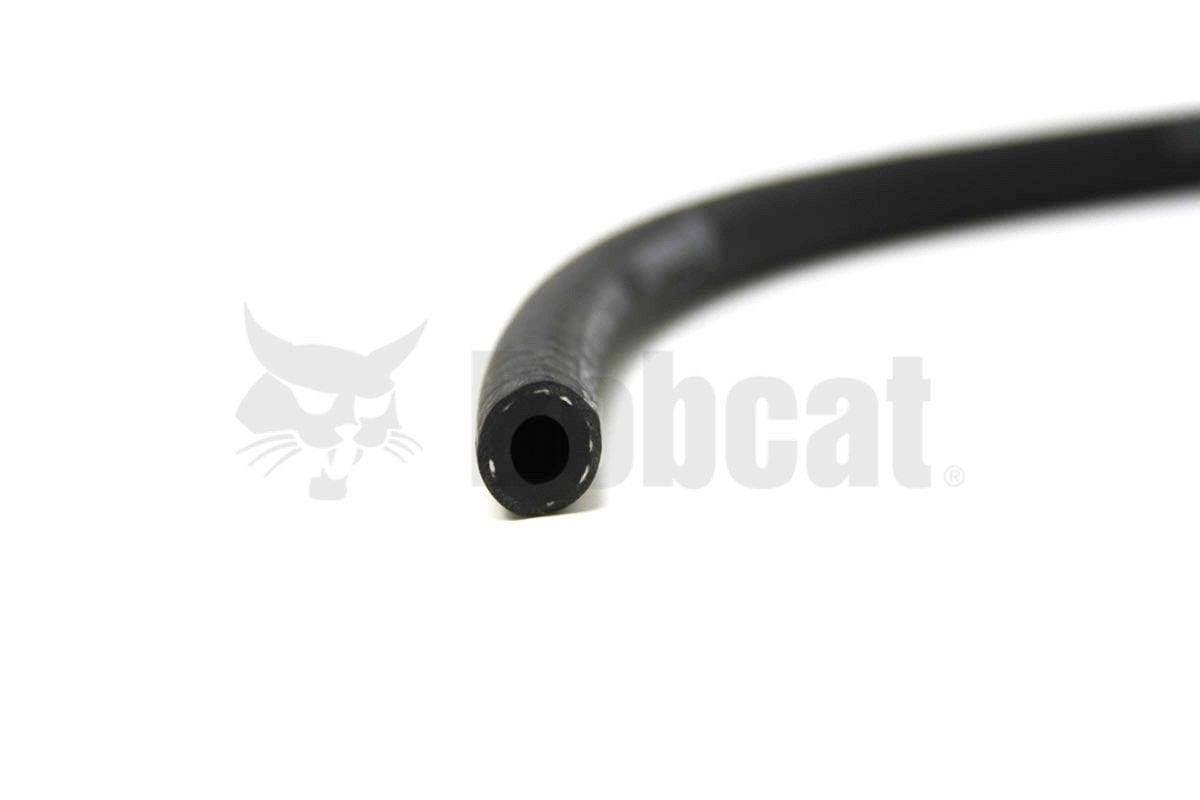 Genuine Bobcat Bulk Fuel Hose, 6577821 showing close up of opening.