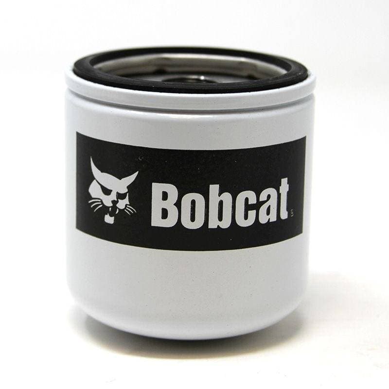 Genuine Bobcat Hydraulic Oil Filter, 7009365 showing logo printed on metal housing.