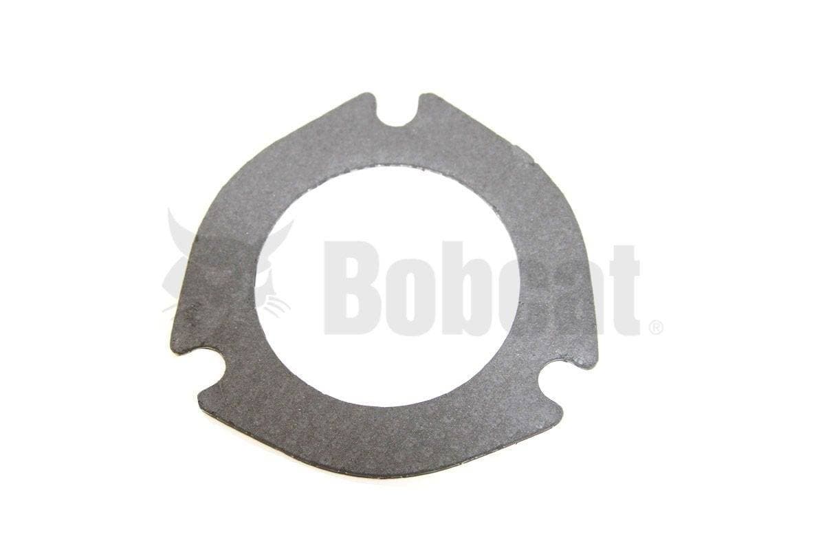 Genuine Bobcat Exhaust Tube Gasket, 6732032 showing bolt notches.
