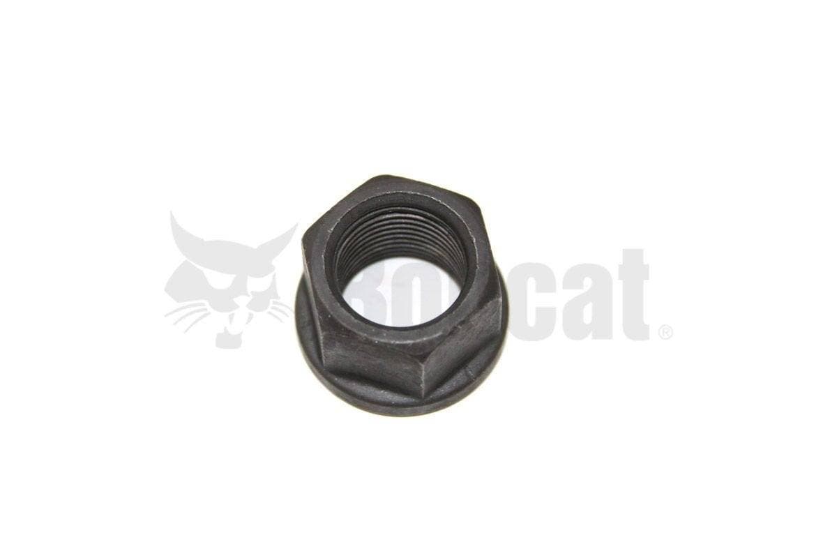 Genuine Bobcat Nut, 6674724 top view with thread. 