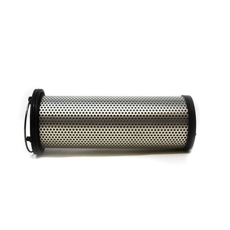 Genuine Bobcat hydraulic oil filter 7012314 showing stainless steel perforated mesh lengthwise.