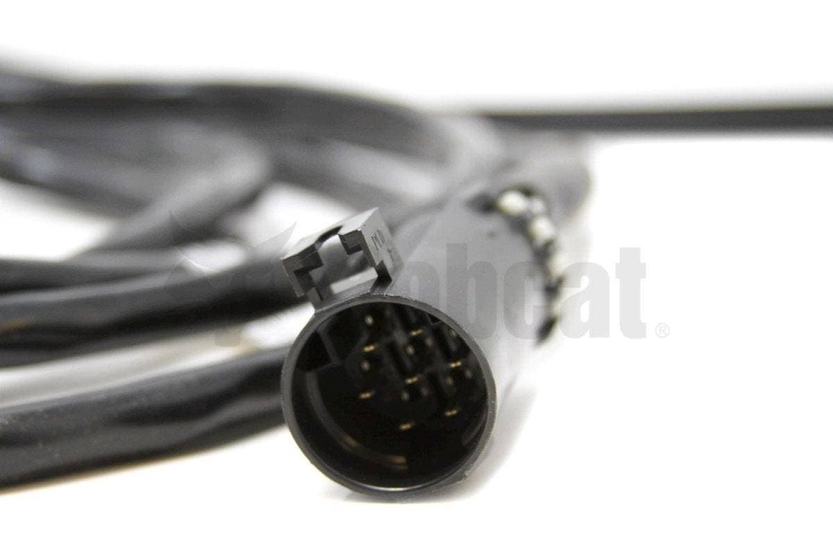 Genuine Bobcat 7-Pin Attachment Control Kit, 7128426, showing close up of 7-pin connection.