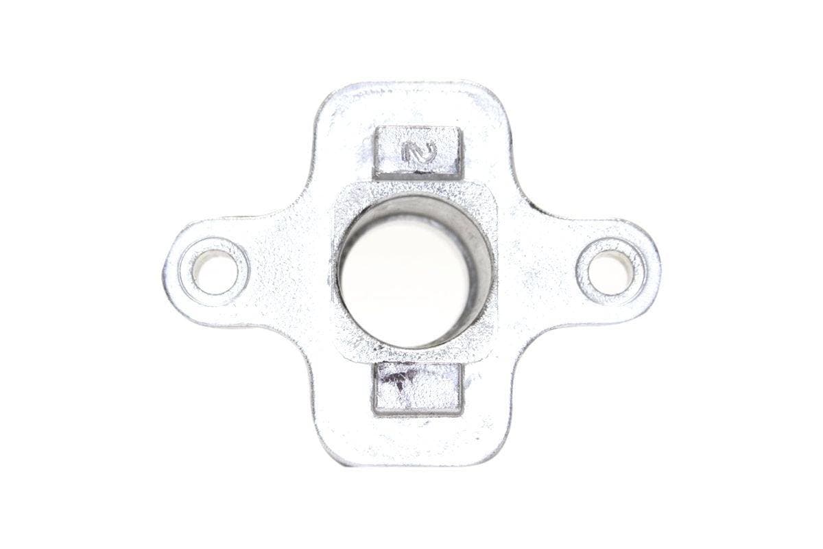 Genuine Bobcat Solenoid Mount, 6706718, showing the flat side.