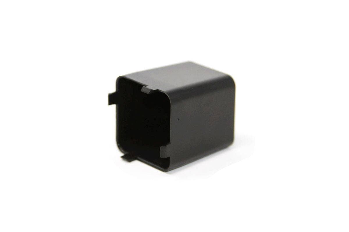 Genuine Bobcat Fuse Cover, 6665358 showing open bottom. 