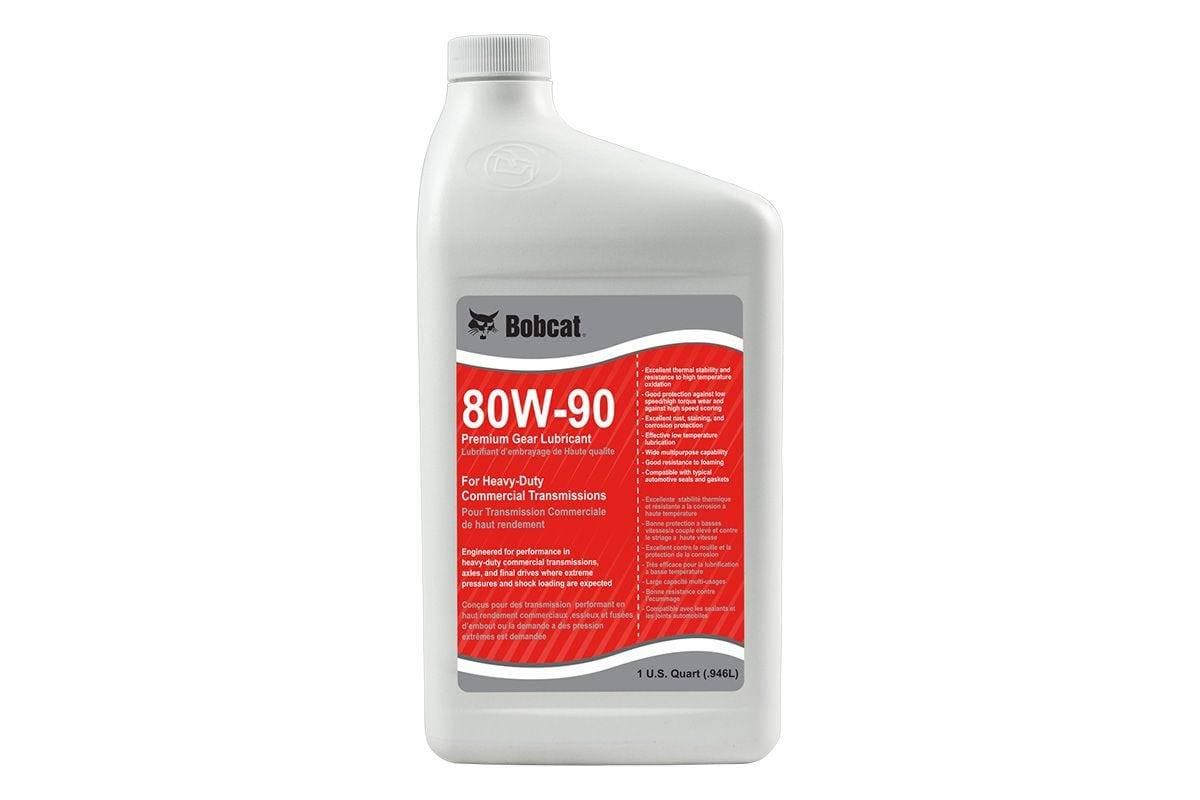 Genuine Bobcat Gear Lube 6903121 showing front bottle label.
