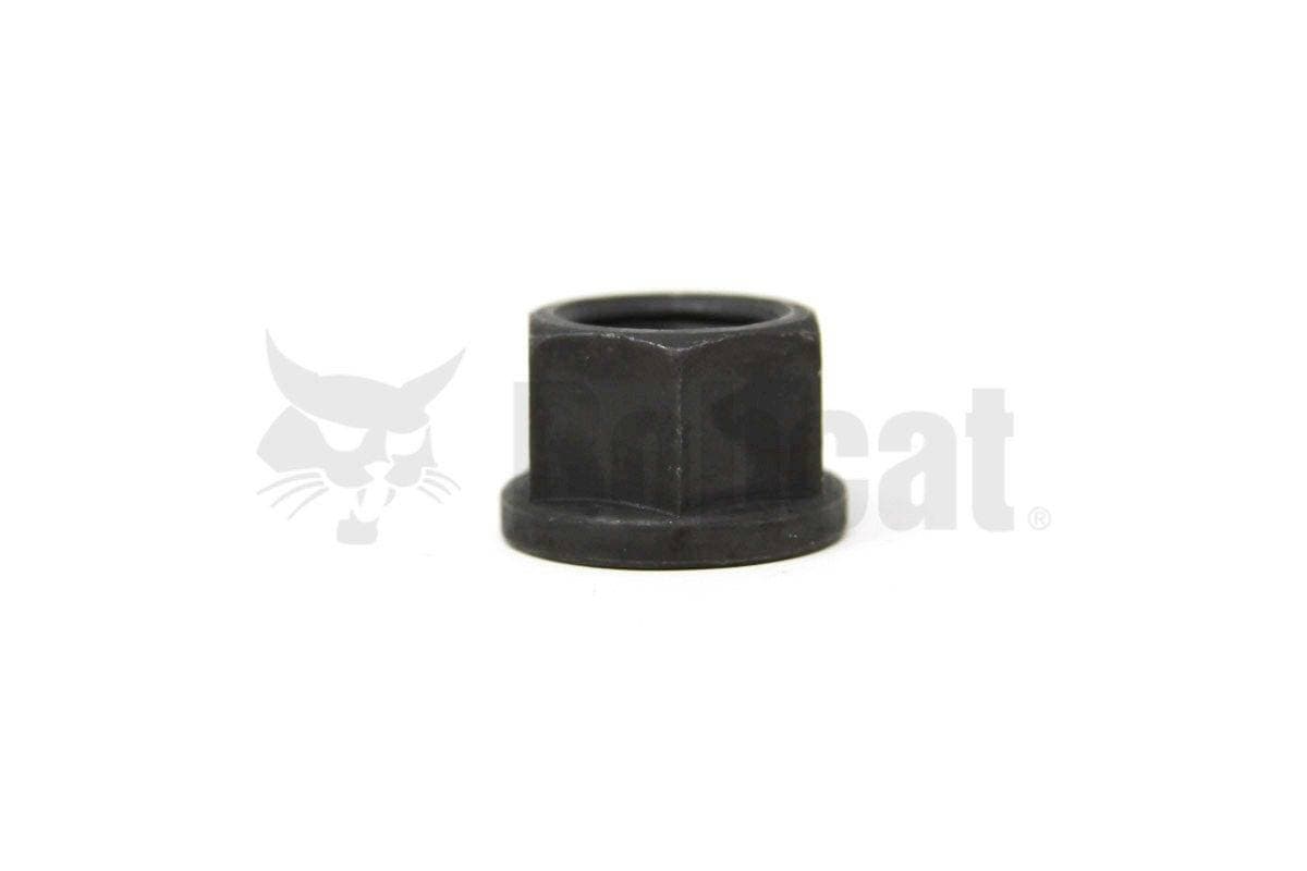 Genuine Bobcat Nut, 6674724 side view. 