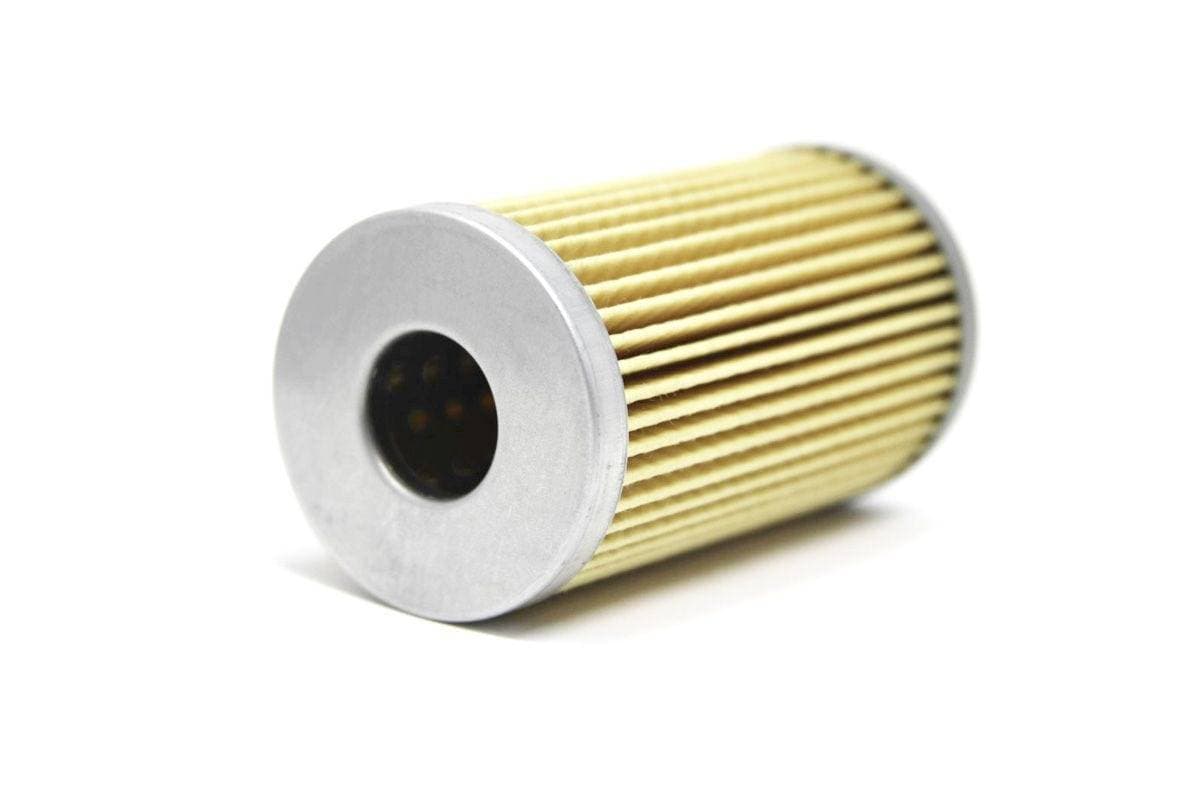 Genuine Bobcat Fuel Filter Cartridge, 6695912, showing open end.