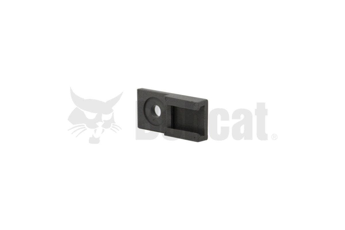 Genuine Bobcat Clip, 6665000 laying on side with view of back. 