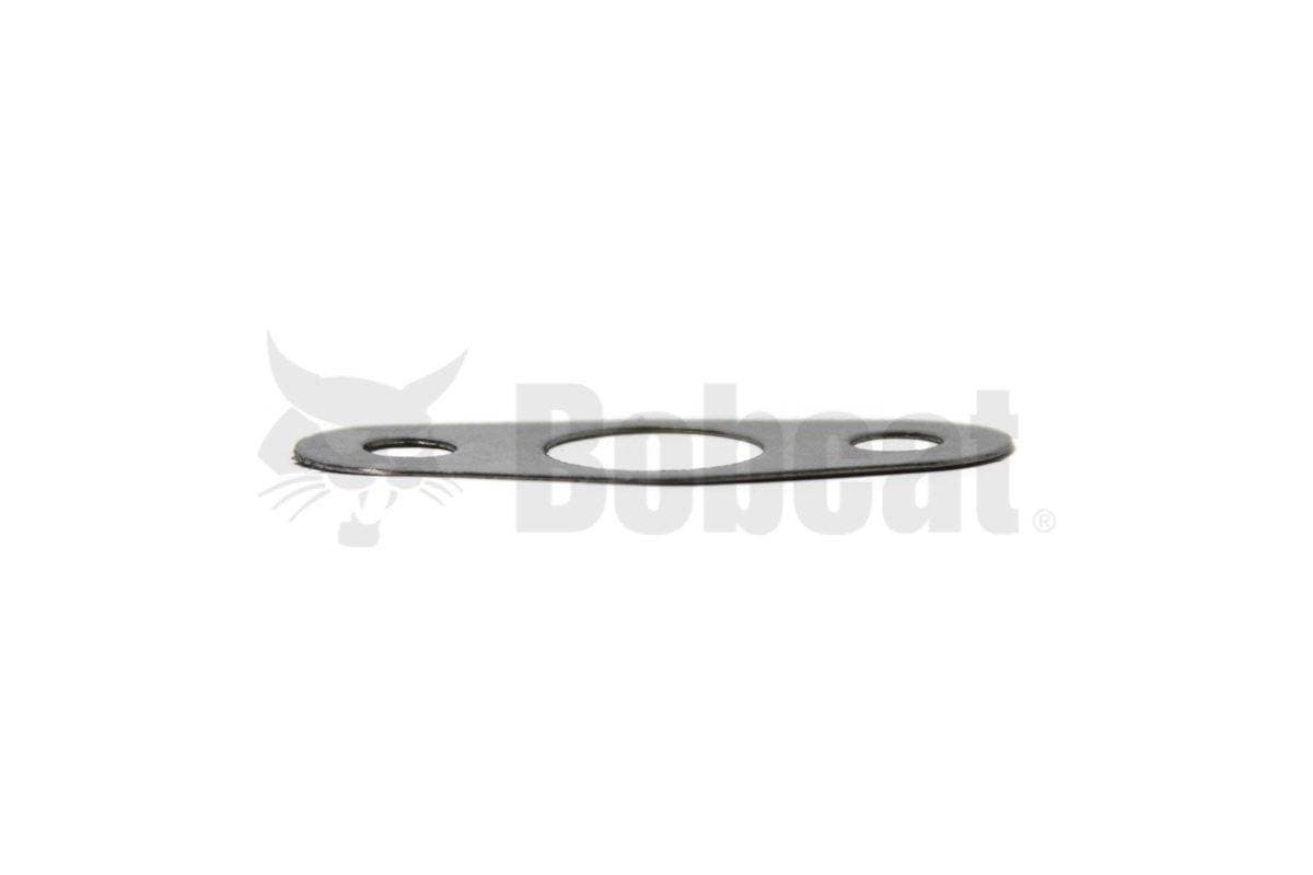 Genuine Bobcat Oil Return Tube Gasket, 6680570, showing thickness.