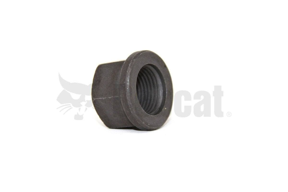 Genuine Bobcat Nut, 6674724 on side with thread. 