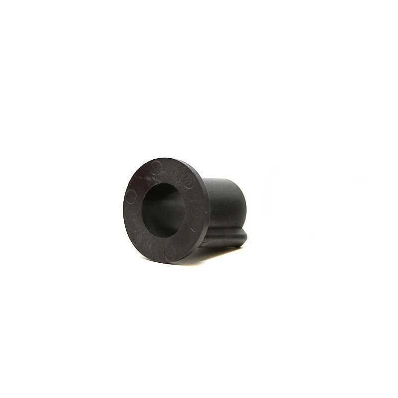 Genuine Bobcat Bushing for Seat Bar, 6680441 showing the wide end.