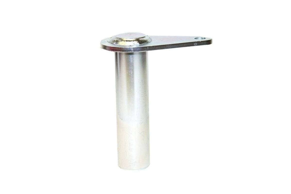 Genuine Bobcat Pivot Pin, 6705223 shown vertical with a view of the pivot pin.
