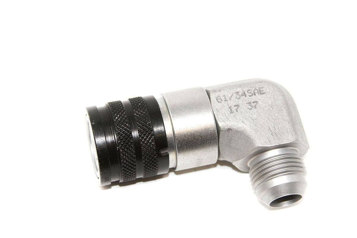 Genuine Bobcat-90 Degree Flat Faced Female Coupler, 1/2" body, 1-1/16" JIC thread, 7246781-view-2